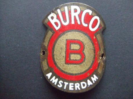 Burco rijwielfabriek Amsterdam balhoofdplaatje 2